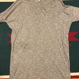 Lularoe Irma heathered gray